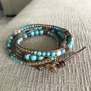 Turquoise Wrap Bracelet